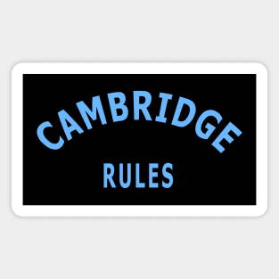 Cambridge University Rules Magnet